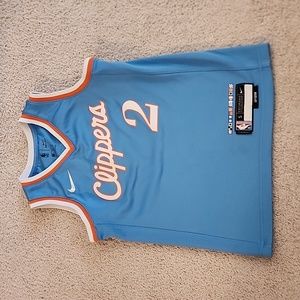 2021 LA Clippers City Edition Moments Mixtape Kawhi Leonard Nike Swingman Jersey